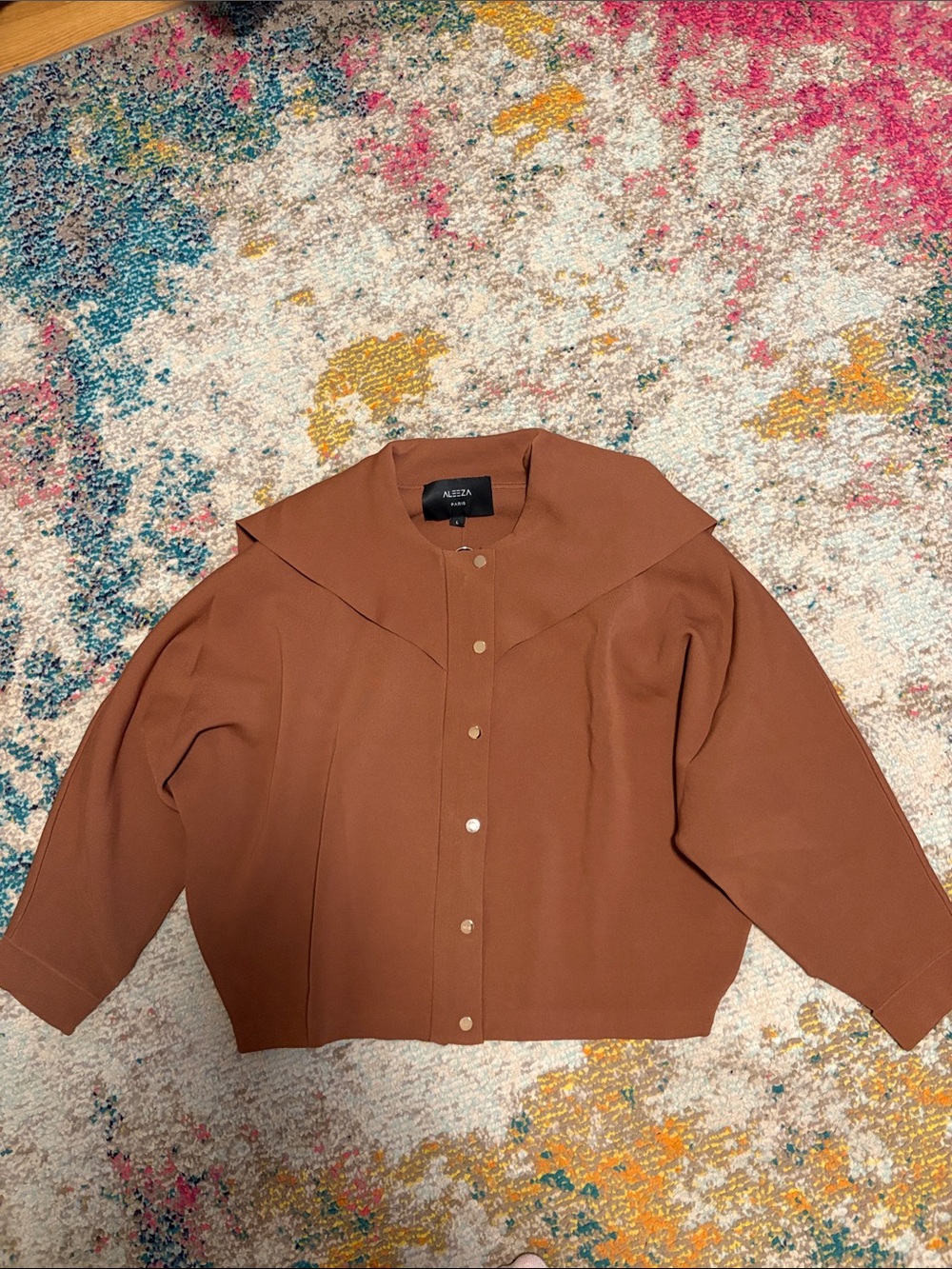 Aleeza Paris zip up sweater - Picture 2 of 5